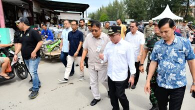 Pj Walkot Banda Aceh Kembali Sidak Pasar Al-Mahirah Bersama Kepala BI