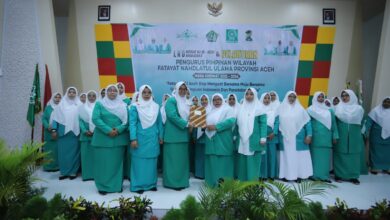 Resmi Dilantik, Margaret Harap Fatayat NU Aceh Lakukan Penguatan Kapasitas Kader