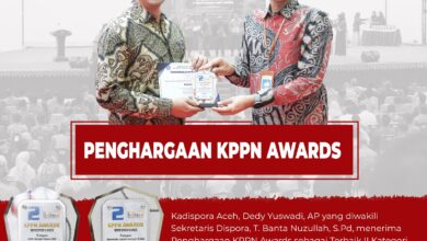 Dispora Aceh Raih 2 Kategori Terbaik pada KPPN Awards