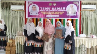 Silaturahmi dengan DWP Kankemenag Singkil, Ini Pesan Plt Ketua DWP Kanwil Kemenag Aceh