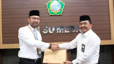 Prof Syamsul Rijal Mendaftar Sebagai Bakal Calon Rektor UIN Sumut