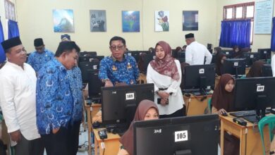 Kadisdik Aceh Tinjau pelaksanaan Try Out Tes Masuk Perguruan Tinggi