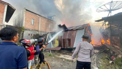 Puluhan Rumah di Aceh Tengah Dilaporkan Terbakar