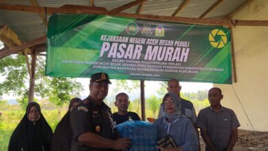 Kejari Aceh Besar Gelar Pasar Murah Tahap II