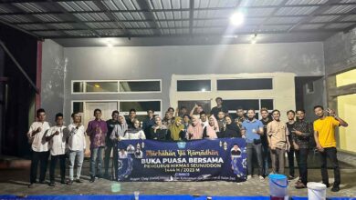 Masyarakat Seunuddon Pupuk Kebersamaan di Tanah Rantau Lewat Bukber