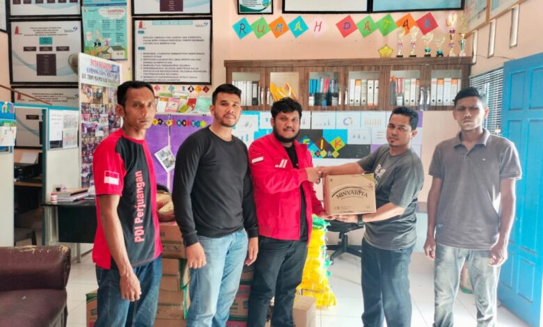 Jamaluddin Idham Salurkan Bantuan untuk Korban Banjir di Nagan Raya