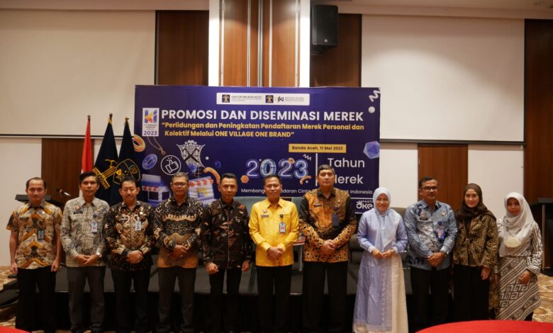 Gelar Kegiatan Promosi dan Diseminasi Merek, Ini Kata Plh Kakanwil Kemenkumham Aceh