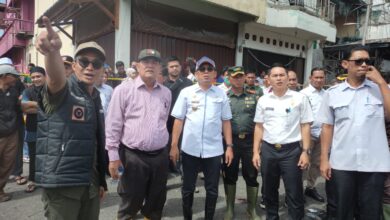 Tinjau Kondisi Korban Kebakaran, Alhudri Pastikan Warganya tak ada yang Terlantar