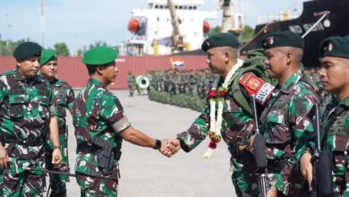 Satgas Yonif Raider Khusus 113/JS Kembali dari Tugas Operasi di Papua