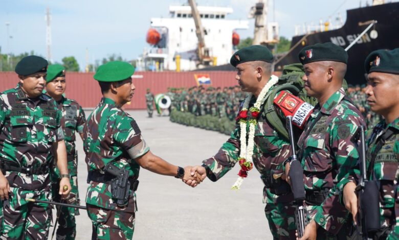Satgas Yonif Raider Khusus 113/JS Kembali dari Tugas Operasi di Papua