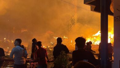 Kebakaran di Gayo Lues, 37 Rumah Ludes