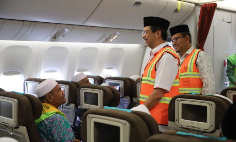 Jemaah Haji Aceh Kloter Pertama Diberangkatkan ke Arab Saudi