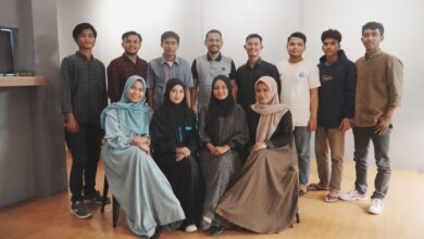 Ketua HIPMI Nagan Raya dan Kader HMI Diskusi Dunia Kewirausahaan