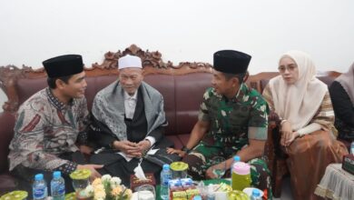 Pangdam IM kunjungi ulama kharismatik Aceh Abu Kuta Krueng