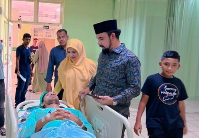 Ditekel Ikhsan Aiyub, Akhirul Wadhan Jalani Operasi di RSUDZA