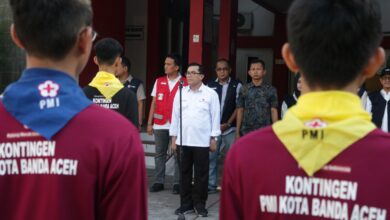Lepas Peserta Jumbara PMR Kontingen PMI Banda Aceh, Ini Harapan Bakri Siddiq