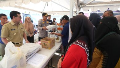 Pasar Murah di Taman Ratu Safiatuddin, Paket 5 Komoditi Hanya Rp184 Ribu