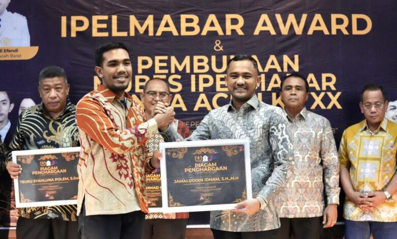 Jamal Idham Kembali Terima Penghargaan sebagai Sosok Tokoh Inspiratif