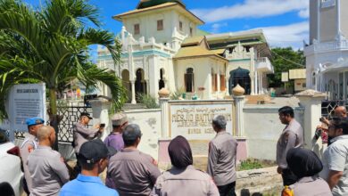 Polda Aceh Revitalisasi Makam Syiah Kuala dan Masjid Baiturrahim