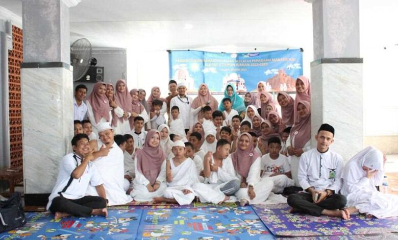 Menengok Siswa Disabilitas di Banda Aceh Ikut Manasik Haji