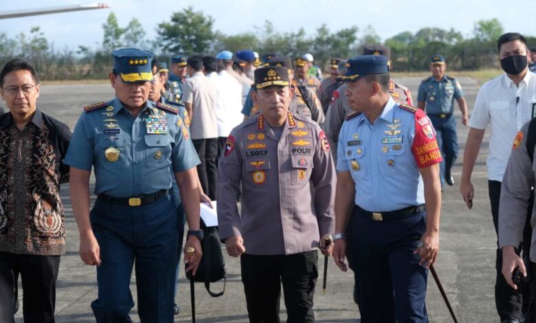 Kapolri dan Panglima TNI Tiba di Aceh