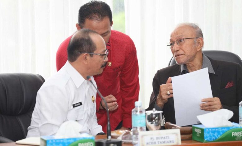 Terkait Sengketa Masyarakat Sungai Iyu-PT Rapala, Wali Nanggroe: Harus Segera Diselesaikan