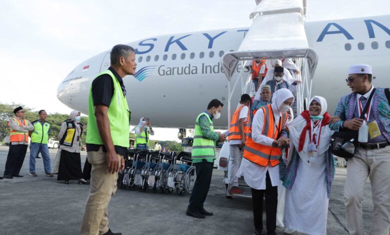 Jemaah Haji Aceh Kloter 2 Tiba di Banda Aceh