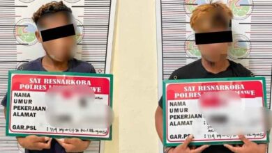 Polisi Tangkap Pemasok Sabu ke Lhokseumawe