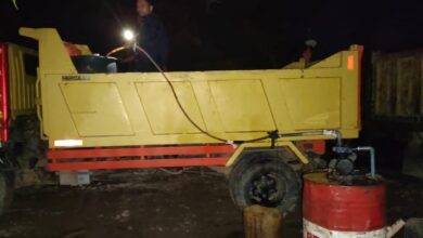 Personel Ditreskrimsus Gerebek Gudang BBM Ilegal di Aceh Utara