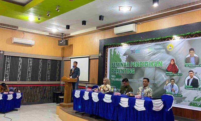 Seratusan Emak-emak Ikut Seminar Pendidikan Parenting di Pidie