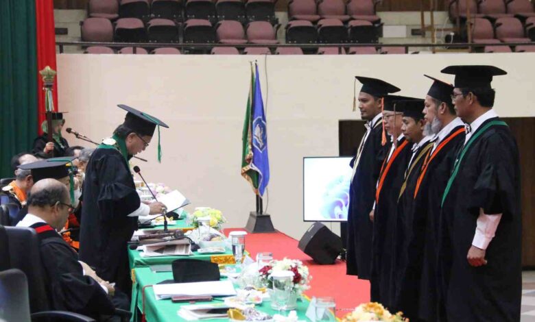 USK Kukuhkan Lima Profesor Baru