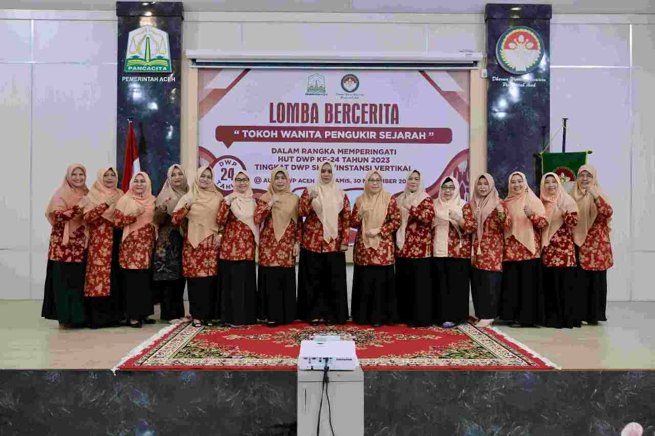 Peringati HUT Ke-24, DWP Aceh Gelar Lomba Bercerita dan Donor Darah ...