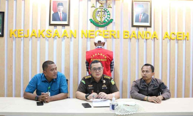 Jaksa Eksekusi Terpidana Kasus AWSC 2017 ke Rutan Kajhu