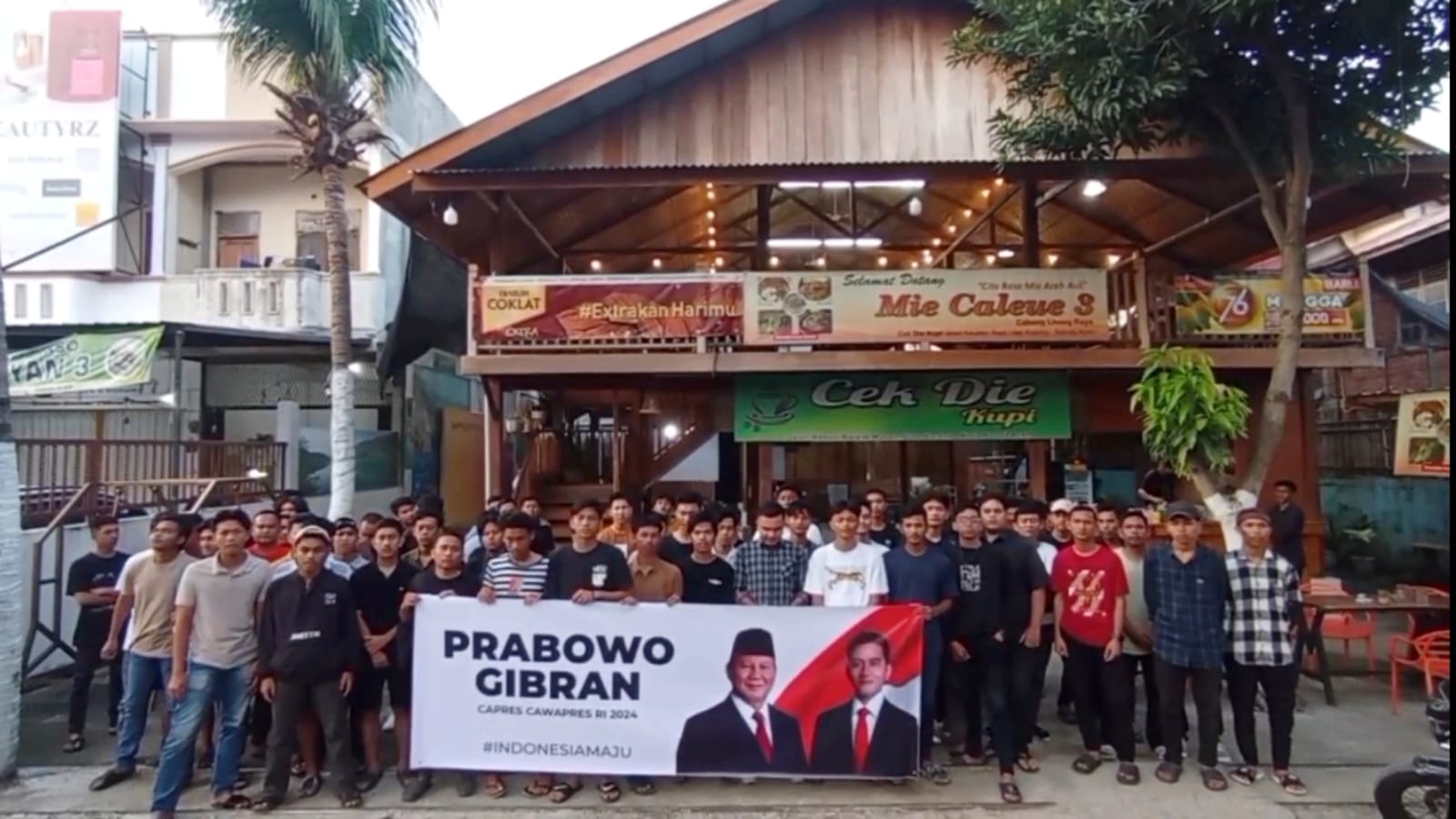 Komunitas Mahasiswa Dan Pemuda Aceh Deklarasi Dukung Prabowo Gibran Sudut Berita