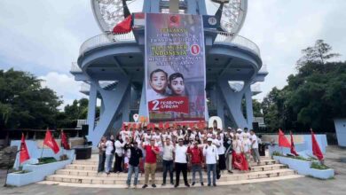 Projo Aceh Deklarasikan Dukungan untuk Prabowo-Gibran di KM 0 Indonesia