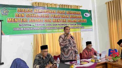 Kemenag Aceh Besar Imbau Masyarakat Perkuat Harmoni Agama