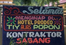 DPO Kasus Pengancaman Ditangkap di Jakarta, Mapolres Sabang Dibanjiri Papan Bunga