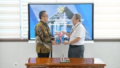 Pj Walkot Sabang Serahkan LKPD Unaudited Tahun Anggaran 2023 ke BPK