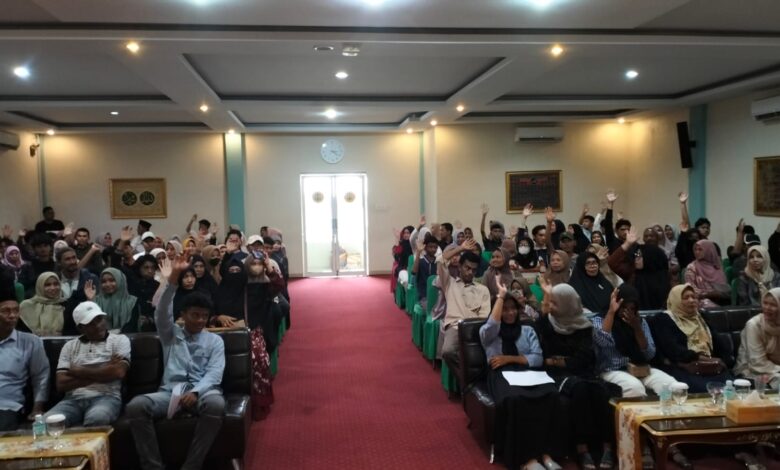 Rumah Aspirasi Illiza Sosialisasikan Beasiswa KIP Kuliah kepada 150 Calon Mahasiswa