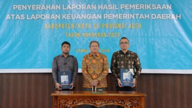 Lagi, Pemko Sabang Raih Opini Wajar Tanpa Pengecualian dari BPK RI Aceh
