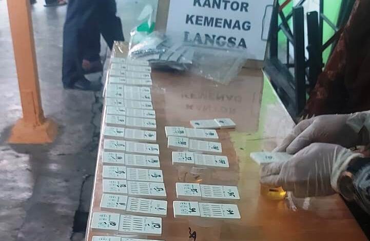 BNN Tes Urine Pegawai Kemenag Langsa, Ini Hasilnya