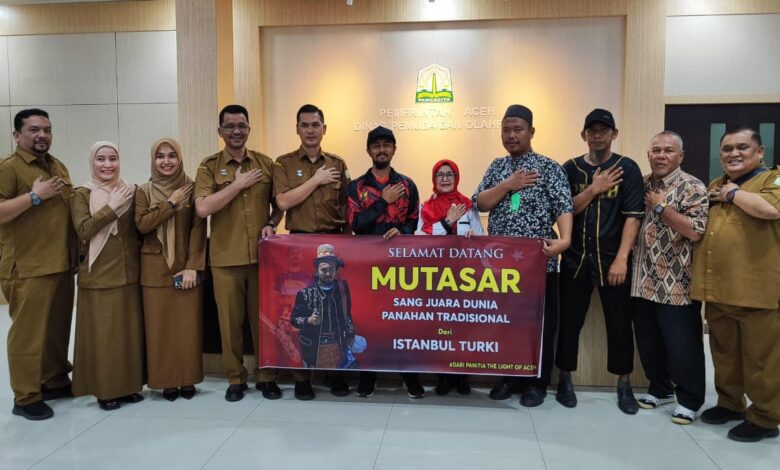 Rebut Gelar Juara Dunia di Turki, Kadispora Sambut Mutasar di Banda Aceh