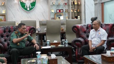 Matangkan Persiapan PON, KONI Aceh Temui Pangdam IM