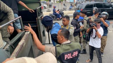 Tim Gabungan Angkut Gepeng dari Pusat Kota Banda Aceh