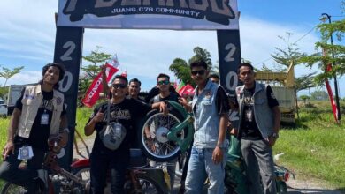 Juang C70 Community Peringati 1 Dekade Honda Cub 70 Bireuen