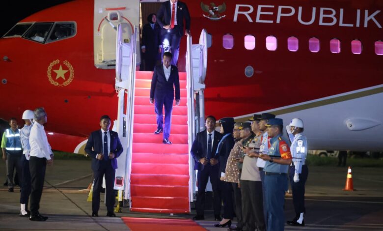 Jokowi Terbang ke Aceh Enam Hari Jelang Purnatugas