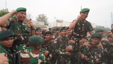 Selesai Jalankan Misi di Papua, Prajurit Macan Leuser Tiba di Aceh