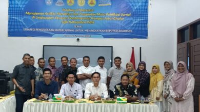 LPPM Unigha Gelar Pelatihan Peningkatan Kualitas Pengelolaan Jurnal