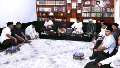 Pj Gubernur Silaturahmi ke Kediaman Tiga Ulama Karismatik Aceh