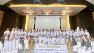 RSUD Meuraxa Gelar Kredensial Bagi Perawat dan Bidan